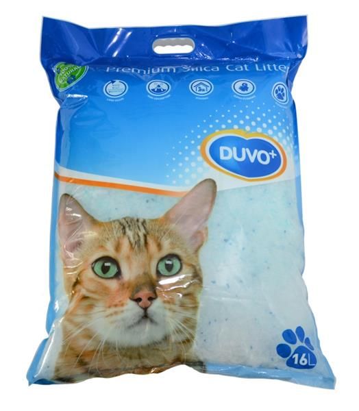 Podestýlka Cat silikagel Duvo+ 16 l