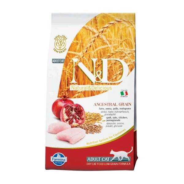 N&D LG CAT Adult Chicken & Pomegranate 10kg