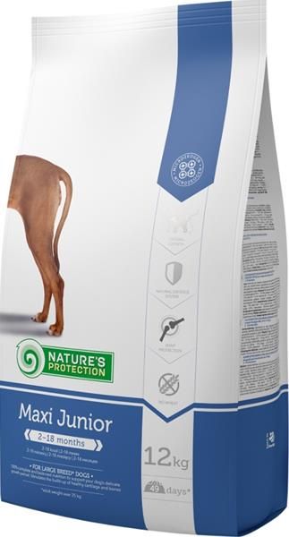 Nature's Protection Dog Dry Junior Maxi 12 kg