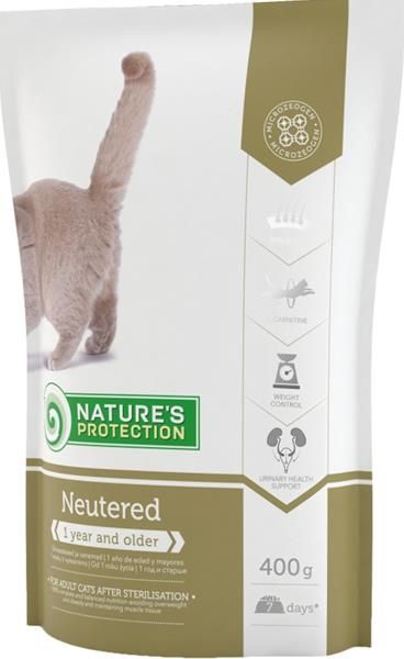 Nature's Protection Cat Dry Sterilised 400 g