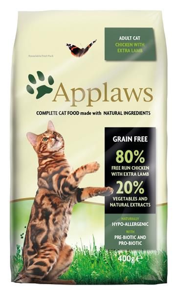 Applaws Cat Dry Adult Lamb 400 g