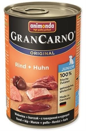 Animonda GranCarno dog konz. Junior - hovězí, kuře 400 g