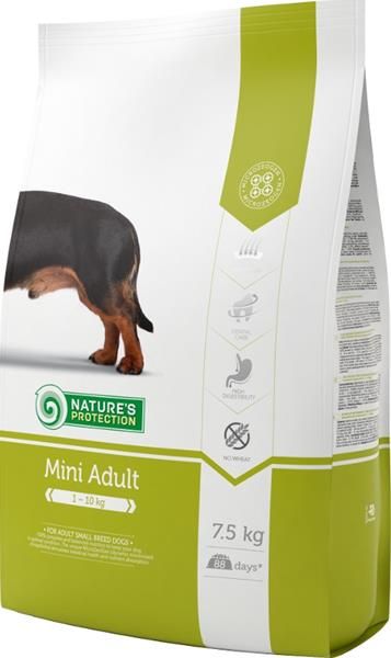 Nature's Protection Dog Dry Adult Mini 7,5 kg
