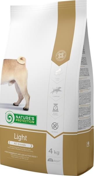 Nature's Protection Dog Dry Light 4 kg