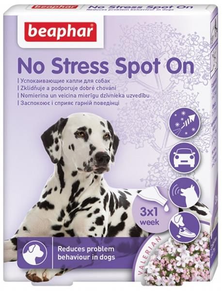 Beaphar No Stress Spot On pro psy sol 3 x 0,7 ml