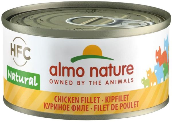 Almo Nature cat konz. Natural-kuře filet 70g