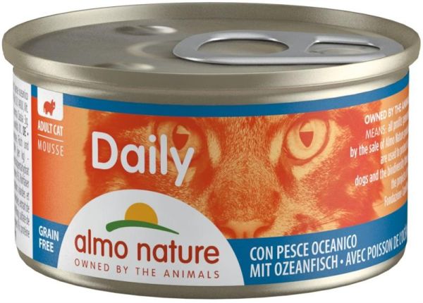 Almo Nature Daily Menu cat konz. mořské ryby 85g
