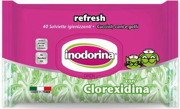 Ubrousky antibakteriální Inodorina 40ks/bal.