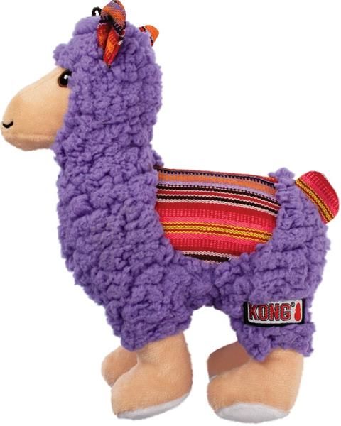 Hračka plyš KONG Sherps Llama M