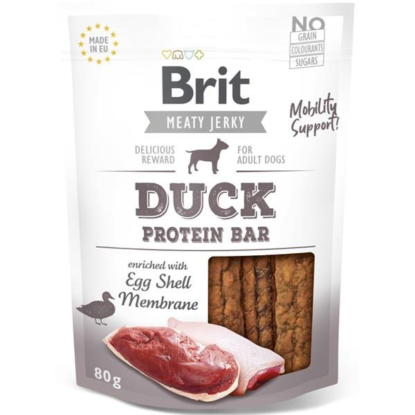 Brit Dog Jerky Duck Protein Bar 80g