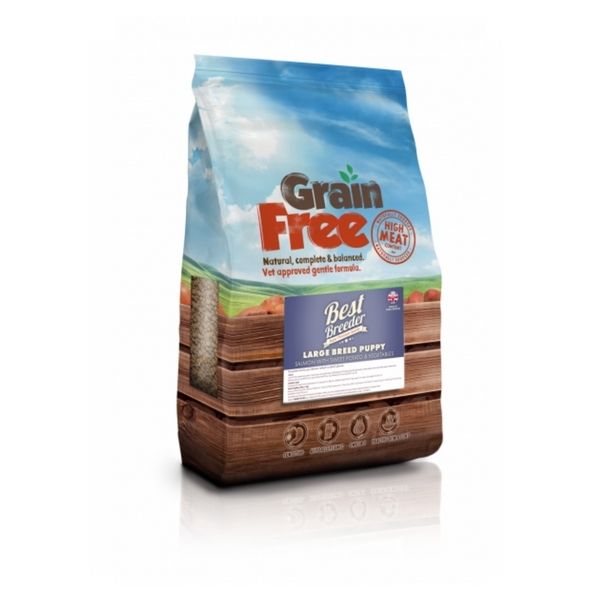 Best Breeder Grain Free Large Breed Puppy / Junior Salmon with Sweet Potato & Vegetables 2 kg