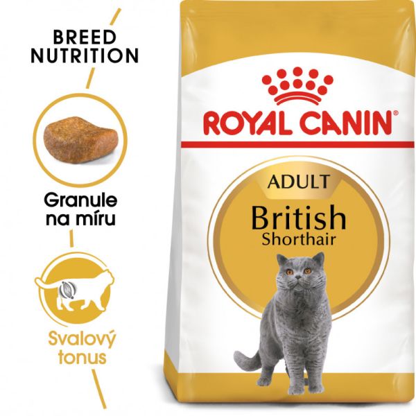Royal Canin British Shorthair Adult granule pro britské krátkosrsté kočky 400 g