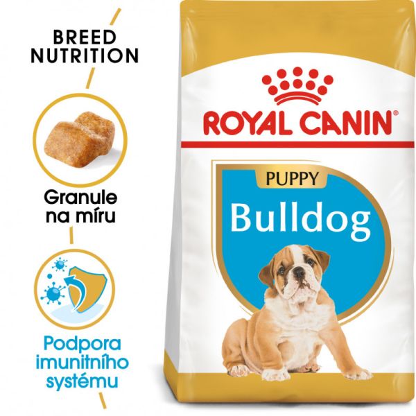 Royal Canin Bulldog Puppy granule pro štěně buldoka 12 Kg