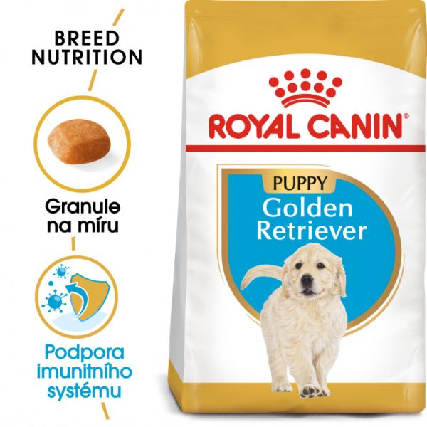 Royal Canin Golden Retriever Puppy granule pro štěně zlatého retrívra 12 Kg