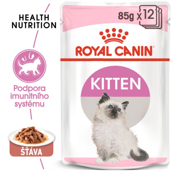 Royal Canin Kitten Instinctive Gravy kapsička pro koťata ve šťávě 85 g