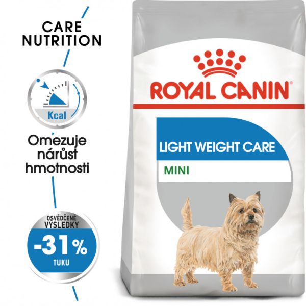 Royal Canin Mini Light Weight Care dietní granule pro psy 3 Kg