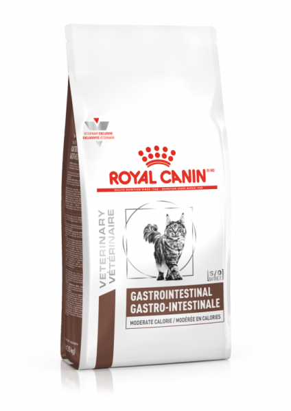 Royal Canin Veterinary Diet Cat Gastrointestinal Moderate Calorie 2 Kg