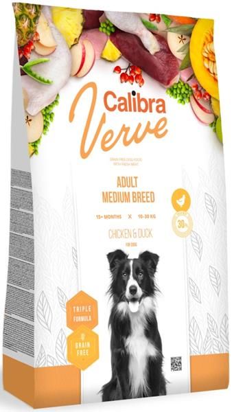 Calibra Dog Verve GF Adult Medium Chicken & Duck 2 kg