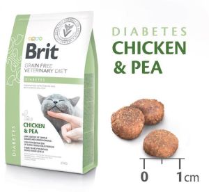 Brit GF Veterinary Diets Cat Diabetes 400g