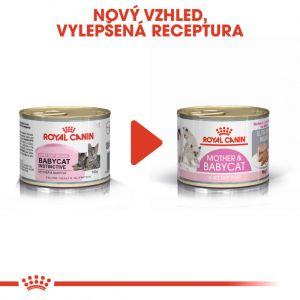 Royal Canin Babycat Instinctive Can konzerva pro kojící kočky a koťata 195 g