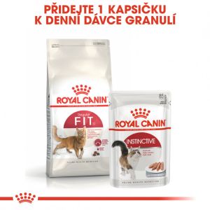 Royal Canin Fit granule pro správnou kondici koček 4 Kg