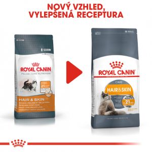 Royal Canin Hair and Skin Care granule pro kočky pro zdravou srst a kůži 10 Kg