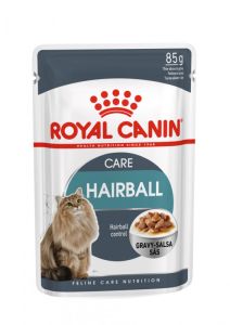 Royal Canin Hairball Care Gravy kapsička pro kočky ve šťávě pro správné vylučování smotků ve šťávě 85 g