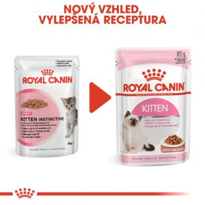 Royal Canin Kitten Instinctive Gravy kapsička pro koťata ve šťávě 85 g