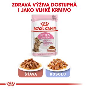 Royal Canin Kitten Sterilised granule pro kastrovaná koťata 400 g