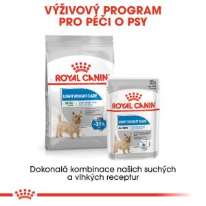 Royal Canin Light Weight Care Dog Loaf dietní kapsička s paštikou pro psy 85 g