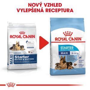 Royal Canin Maxi Starter Mother&Babydog granule pro březí nebo kojící feny a štěňata 4 Kg