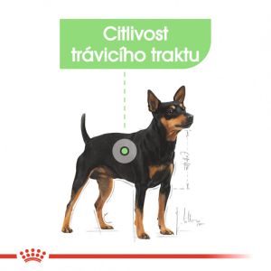 Royal Canin Mini Digestive Care granule pro malé psy s citlivým trávením 8 Kg