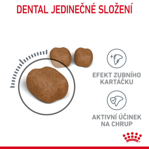 Royal Canin Dental Care granule pro dospělé kočky snižující tvorbu zubního kamene - 4 kg