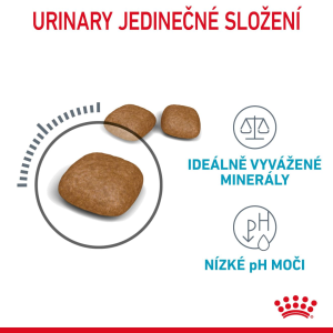 Royal Canin URINARY CARE granule pro kočky na podporu zdraví močových cest - 2 kg