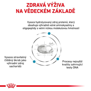 Royal Canin Kompletní dietní krmivo pro malé psy do 10 kg VHN Anallergenic Small Dog 3 Kg