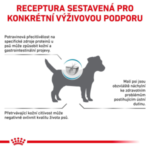 Royal Canin Kompletní dietní krmivo pro malé psy do 10 kg VHN Anallergenic Small Dog 3 Kg