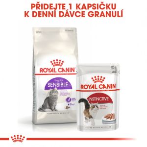 Royal Canin Sensible granule pro kočky s citlivým zažíváním 400 g