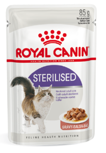 Royal Canin Sterilised Gravy kapsička pro kastrované kočky ve šťávě 85 g
