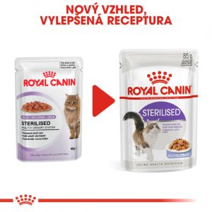 Royal Canin Sterilised Jelly kapsička pro kastrované kočky v želé 85 g