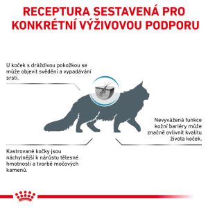 Royal Canin Veterinary Health Nutrition Cat Skin & Coat 1.5 Kg