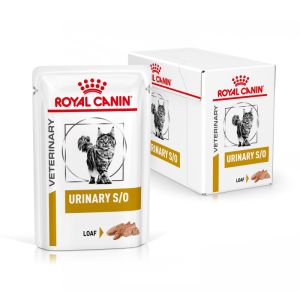 Royal Canin VHN Cat Urinary S/O Pouch in Loaf 12x 85g 85 g