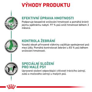 Royal Canin Veterinary Health Nutrition Dog Satiety Small 1.5 Kg