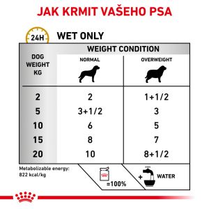Royal Canin Veterinary Health Nutrition Dog Urinary S/O Moderate Calorie Pouch 12x 100 g