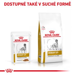Royal Canin Veterinary Health Nutrition Dog Urinary S/O Moderate Calorie Pouch 12x 100 g