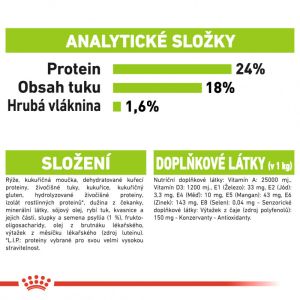 Royal Canin X-Small Adult 8+ granule pro stárnoucí trpasličí psy 1.5 Kg