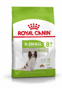 Royal Canin X-Small Adult 8+ granule pro stárnoucí trpasličí psy 1.5 Kg