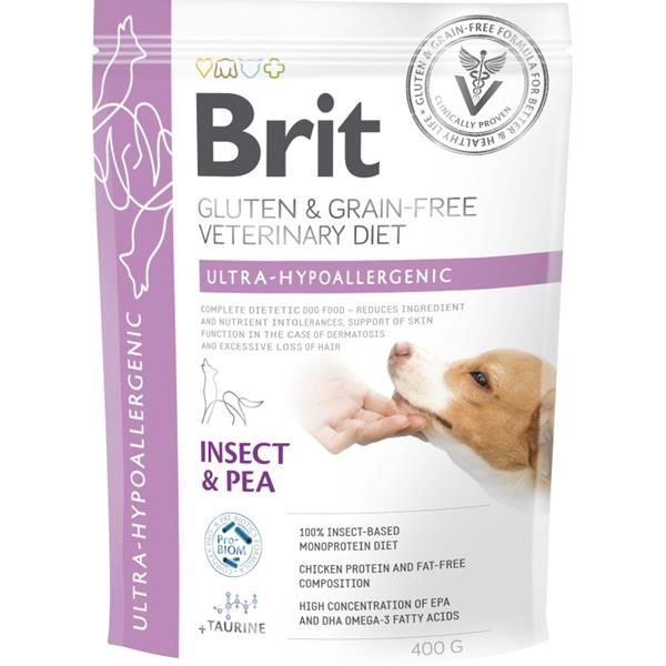 Brit GF Veterinary Diets Dog Ultra-hypoallergenic 400 g