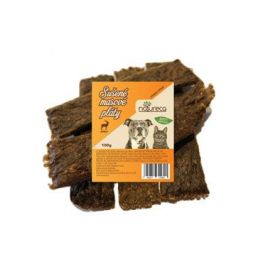 NATURECA pochoutka Masové pláty Jelen, 100%maso 100g