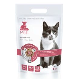 Krmivo Pet+ 3v1 kočka OUTDOOR 1kg