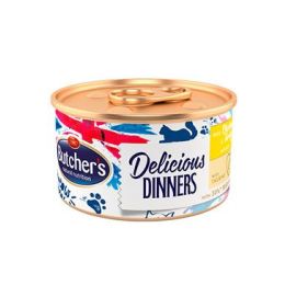 Butcher's Cat Class.Delic.Dinners kuře+krůta konz85g